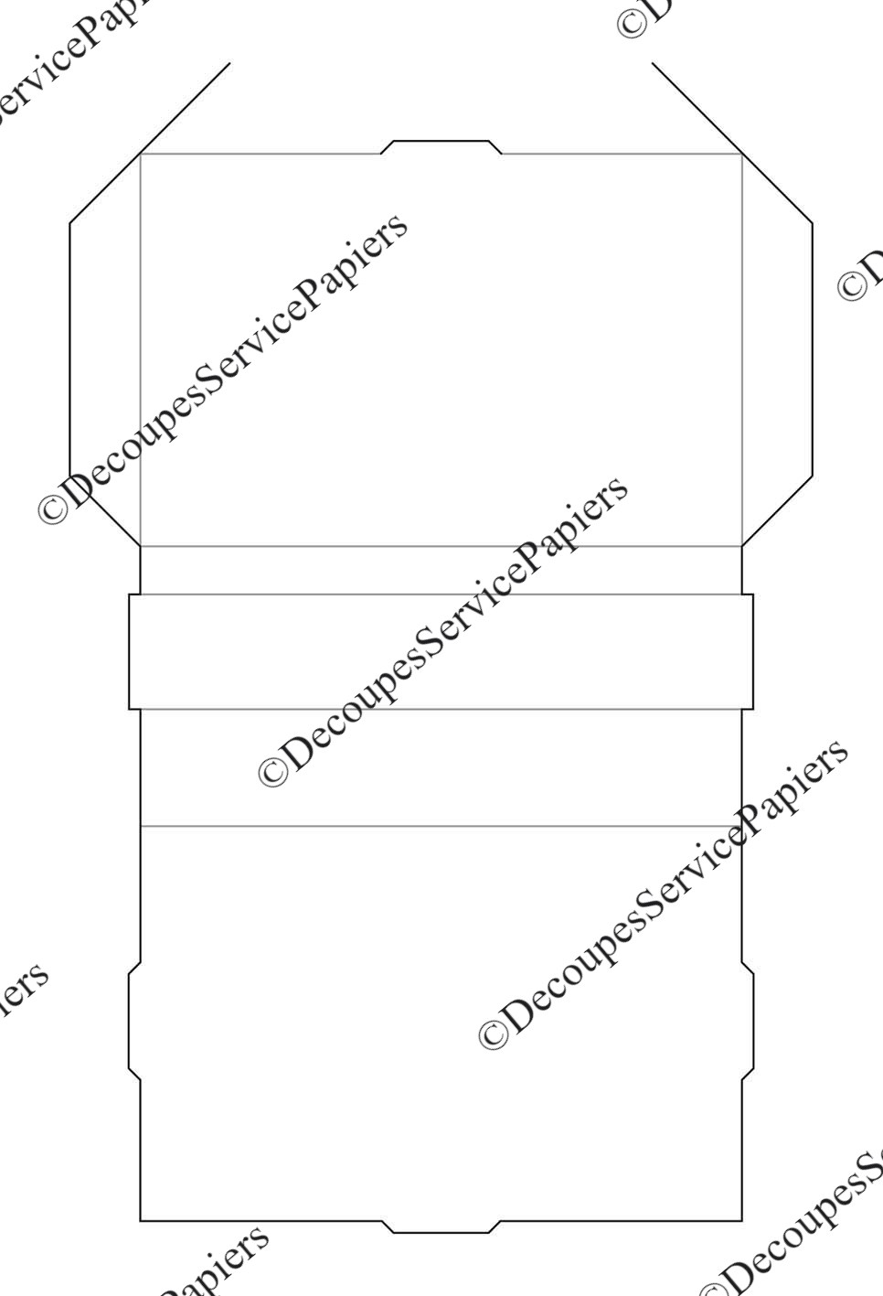 BOITE ENCLENCHEE FV 102 X 67 X 20 O 200 X 127